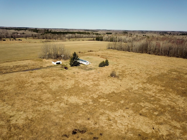 4906 32nd St SW, Pine River, MN 56474 - aerial view with a rural view