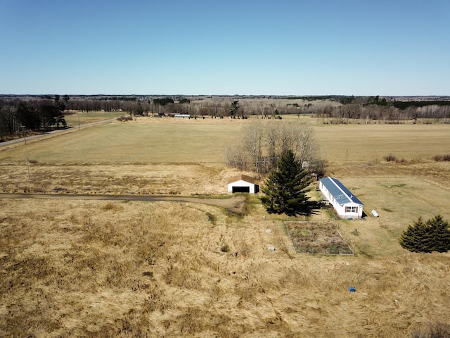 4906 32nd St SW, Pine River, MN 56474 - bird's eye view with a rural view