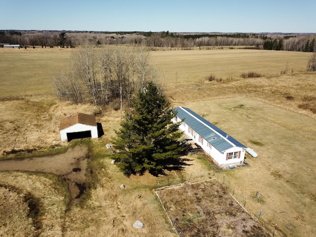 4906 32nd St SW, Pine River, MN 56474 - aerial view with a rural view