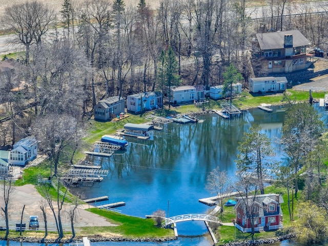 view of water feature