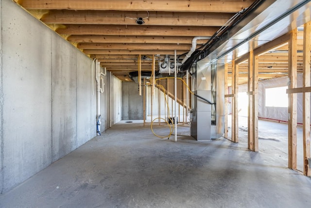 1705 Brandt Dr NE, Byron, MN 55920 - basement with heating unit