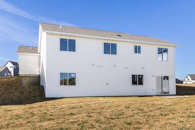 1705 Brandt Dr NE, Byron, MN 55920 - back of property with a yard