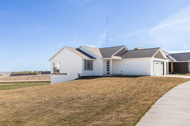 1705 Brandt Dr NE, Byron, MN 55920 - ranch-style home featuring a garage and a front lawn