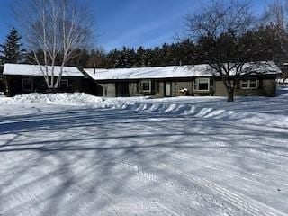 view of ranch-style house