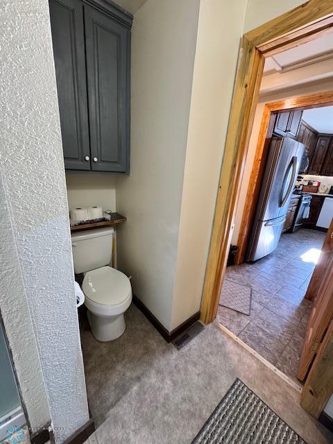 bathroom with toilet