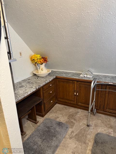 bathroom with a textured ceiling