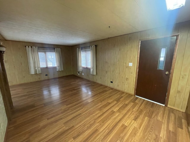 interior space featuring light wood-type flooring