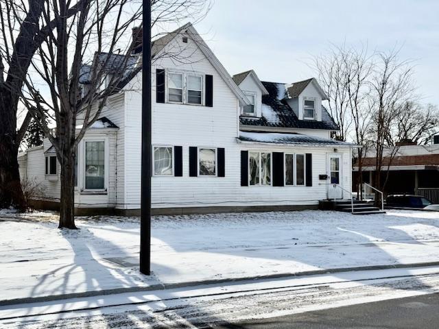 view of cape cod home