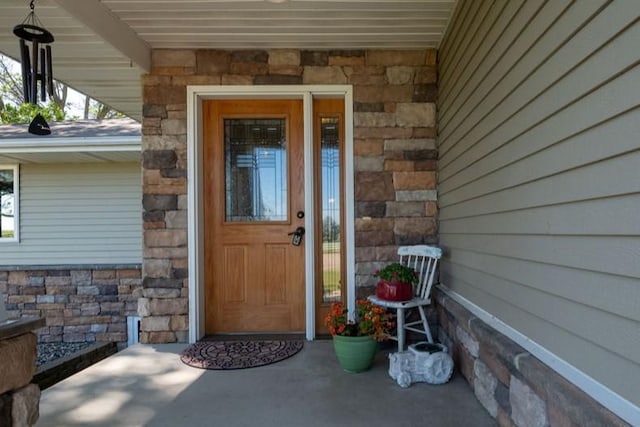 view of property entrance