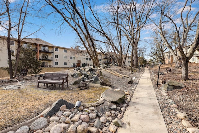 view of home's community with a residential view