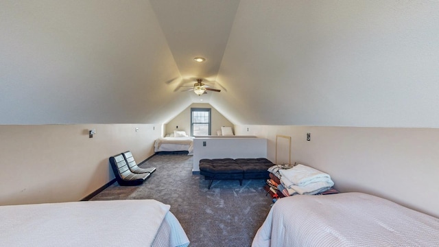 30150 715th St, Lake City, MN 55041 - bedroom featuring carpet and vaulted ceiling