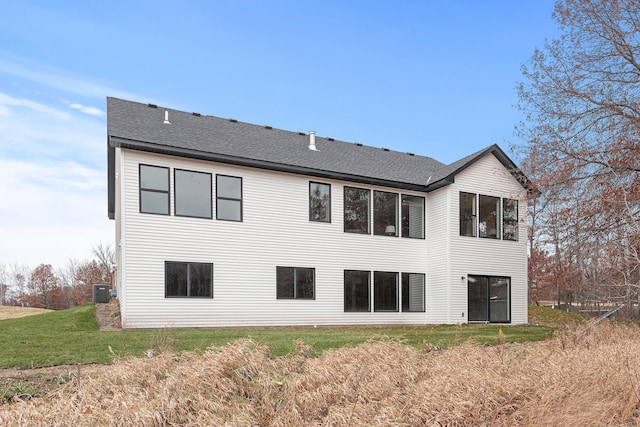 22816 Jarvis St NW, Elk River, MN 55330 - rear view of house with a yard