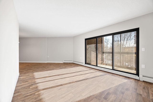 6615 Lake Shore Dr S Unit 311, Richfield, MN 55423 - empty room with wood finished floors
