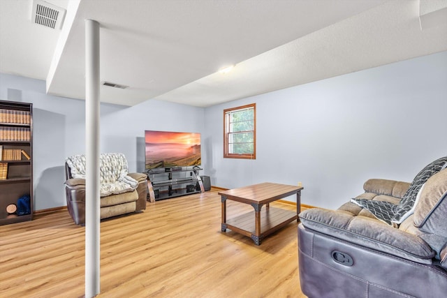 8224 Morris Rd, Bloomington, MN 55437 - living area featuring light wood finished floors and baseboards