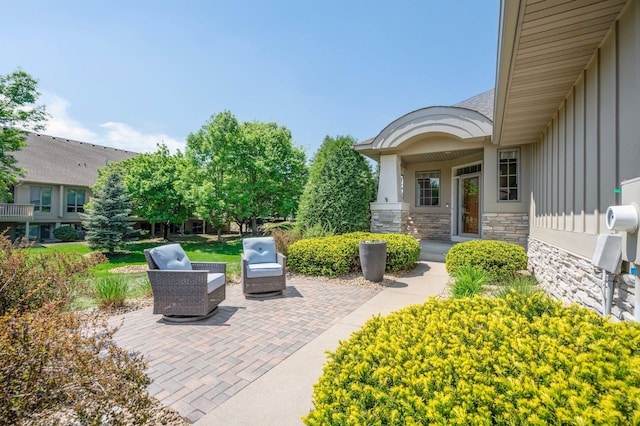 17365 Hanson Ct, Eden Prairie, MN 55347 - view of patio / terrace