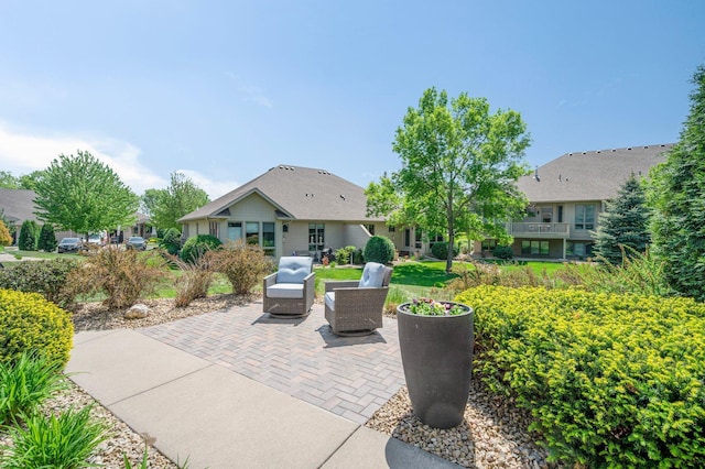 17365 Hanson Ct, Eden Prairie, MN 55347 - view of patio / terrace