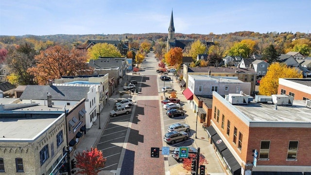 bird's eye view