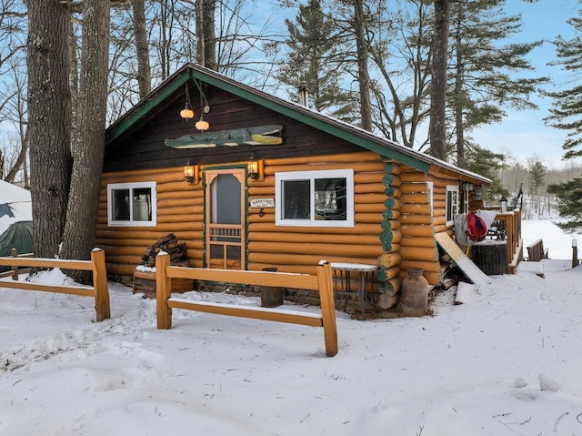 view of cabin