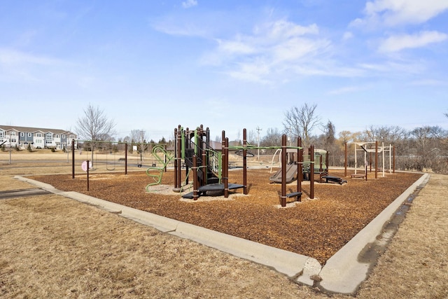 view of community playground