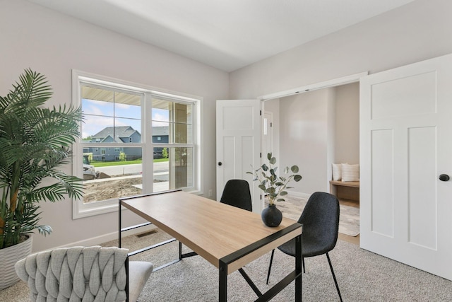 17953 Hidden Creek Trl, Lakeville, MN 55044 - office featuring light carpet