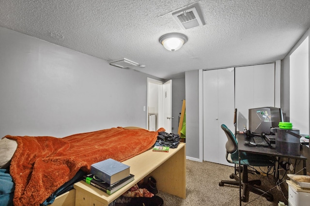 4812-4814 Idaho Ave N, Crystal, MN 55428 - carpeted office with a textured ceiling