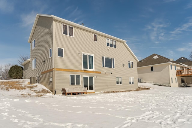 5078 Nicklaus Dr NW, Rochester, MN 55901 - view of snow covered rear of property