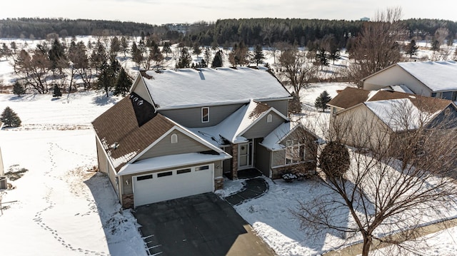 5078 Nicklaus Dr NW, Rochester, MN 55901 - view of snowy aerial view