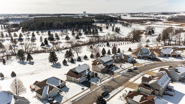 5078 Nicklaus Dr NW, Rochester, MN 55901 - snowy aerial view with a residential view