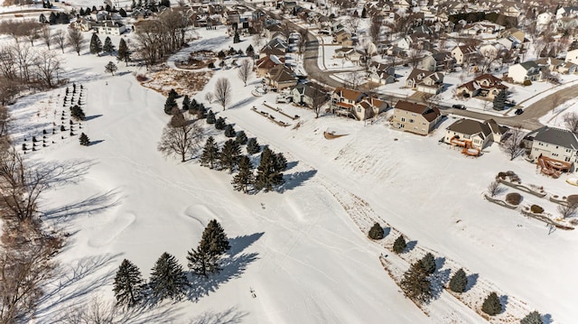5078 Nicklaus Dr NW, Rochester, MN 55901 - snowy aerial view with a residential view