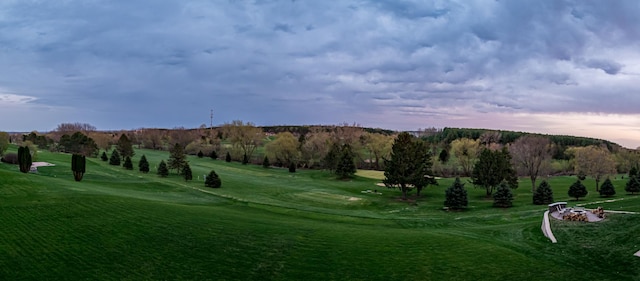 5078 Nicklaus Dr NW, Rochester, MN 55901 - view of community featuring a lawn and view of golf course