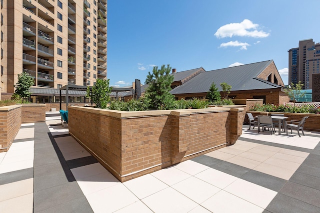 view of patio