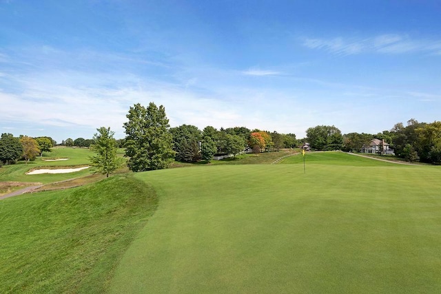 11824 Welters Way, Eden Prairie, MN 55347 - view of property's community featuring golf course view, view of scattered trees, and an area to practice putting