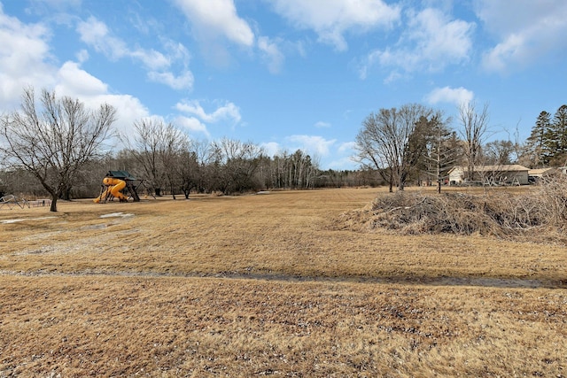 view of yard with playground community