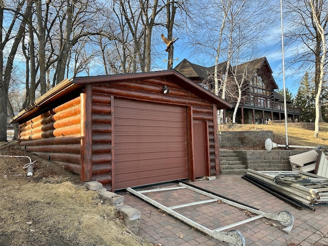 view of outbuilding with an outdoor structure