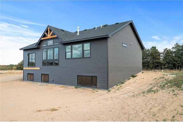 view of rear view of house