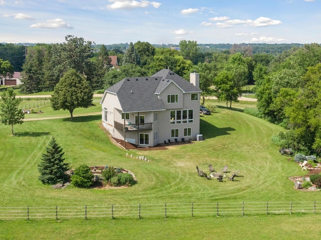 8051 165th St E, Credit River Twp, MN 55372 - overview of rural landscape