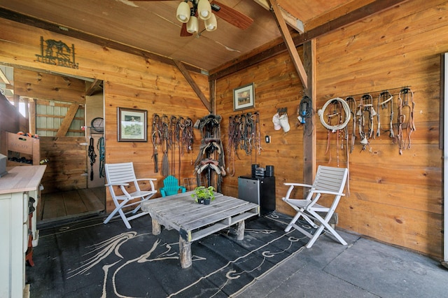 8051 165th St E, Credit River Twp, MN 55372 - interior space with ceiling fan
