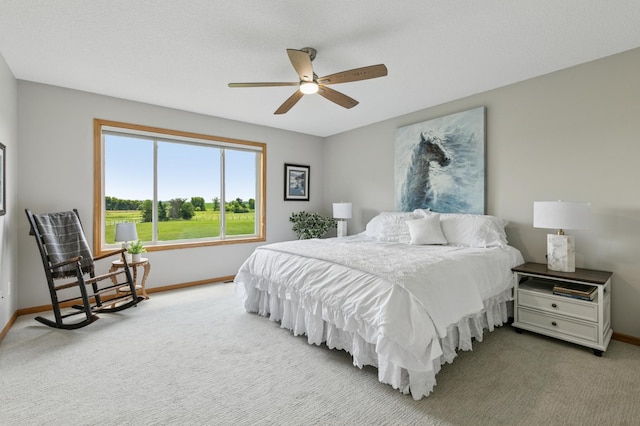 8051 165th St E, Credit River Twp, MN 55372 - carpeted bedroom with baseboards and ceiling fan
