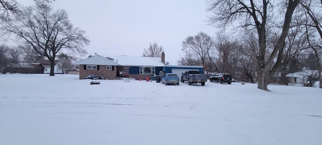 view of ranch-style home