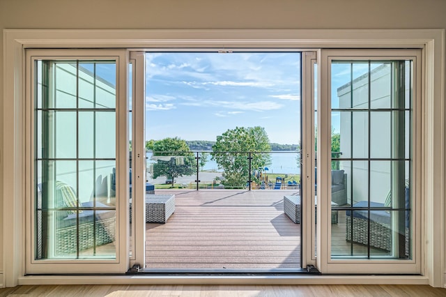 view of doorway