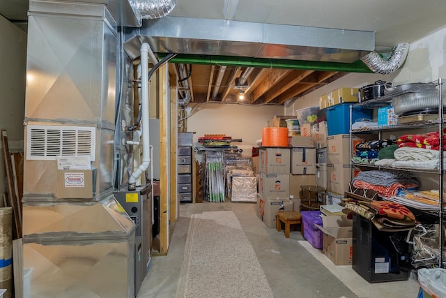 2955 Saint Onge Dr NE, Bemidji, MN 56601 - storage area featuring heating unit