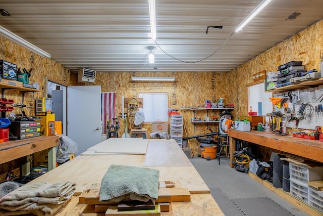 2955 Saint Onge Dr NE, Bemidji, MN 56601 - basement with a workshop area