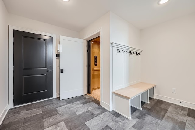 view of mudroom