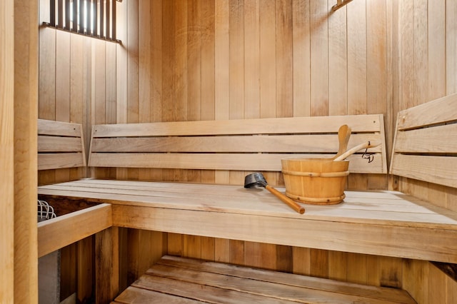11767 36th Cir NE, Saint Michael, MN 55376 - relaxing sauna / steam room featuring wood walls