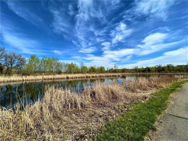 property view of water