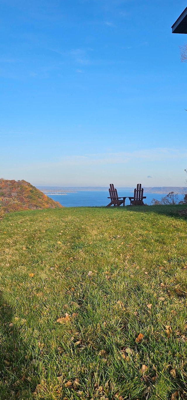 property view of water