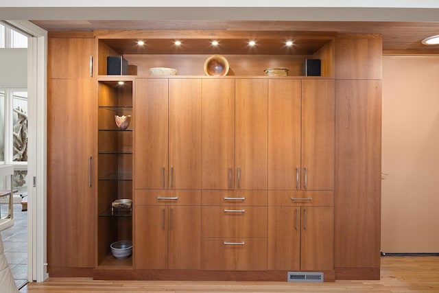 closet with visible vents