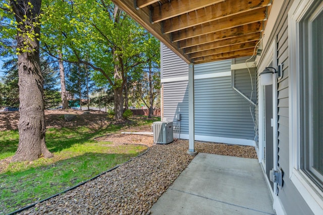 6964 Langford Ct, Edina, MN 55436 - view of patio with cooling unit