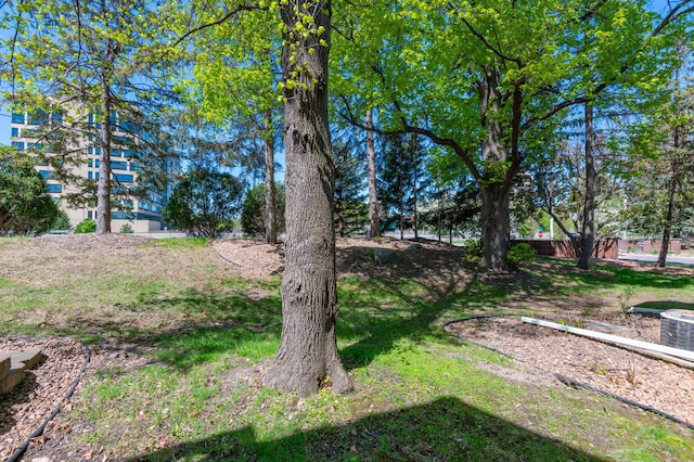 6964 Langford Ct, Edina, MN 55436 - view of yard featuring central air condition unit