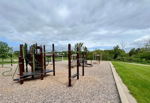 view of communal playground